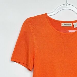 Barry Bricken Women's‎ Vintage Short Sleeve 100% Silk Top, Size XS